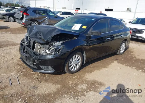 2019 Nissan Sentra Sv из США, поврежденный, VIN 3N1AB7AP4KL614013